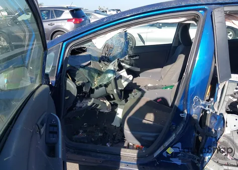 2011 Toyota Prius Two из США, поврежденный, VIN JTDKN3DU6B1451603